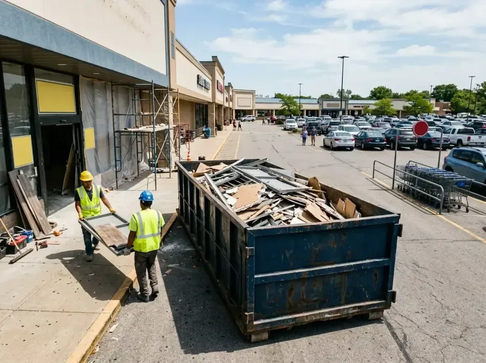 retail-store-renovation-debris-003 — frequently asked questions, Roll-off Dumpster Rentals in Parchment, MI